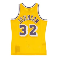 Canotta Basket NBA Swingman Jersey Magic Johnson No32 1984-85 Loslak Home