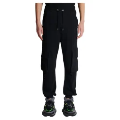 Cargo joggers with Paris print
