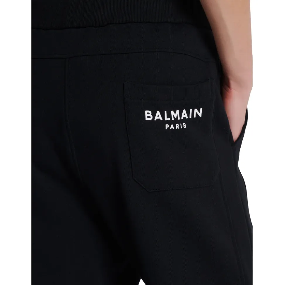 Cargo joggers with Paris print