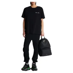 Cargo joggers with Paris print