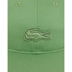 Casquette Badge en Sergé de Coton