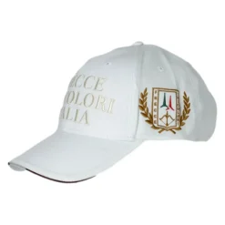 Casquette Baseball Blanche Flèches Tricolores