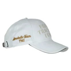 Casquette Baseball Blanche Flèches Tricolores
