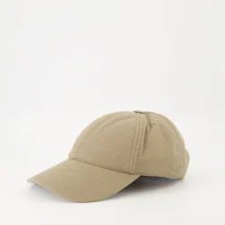Casquette brodée beige Automne-Hiver 2025