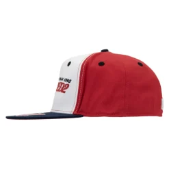 Casquette de baseball brodée avec détail en silicone