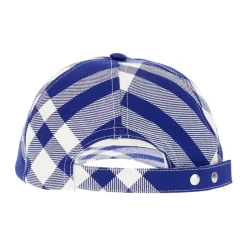 Casquette de baseball à carreaux