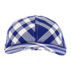 Casquette de baseball à carreaux