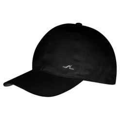 Casquette de Baseball en Coton Noir avec Aileron de Requin