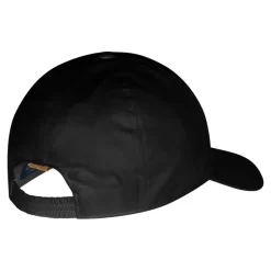 Casquette de Baseball en Coton Noir avec Aileron de Requin