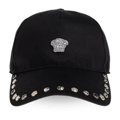 Casquette de baseball en coton ornée