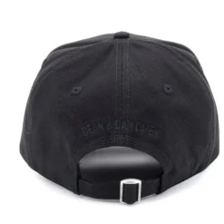 Casquette de baseball en gabardine de coton brodée