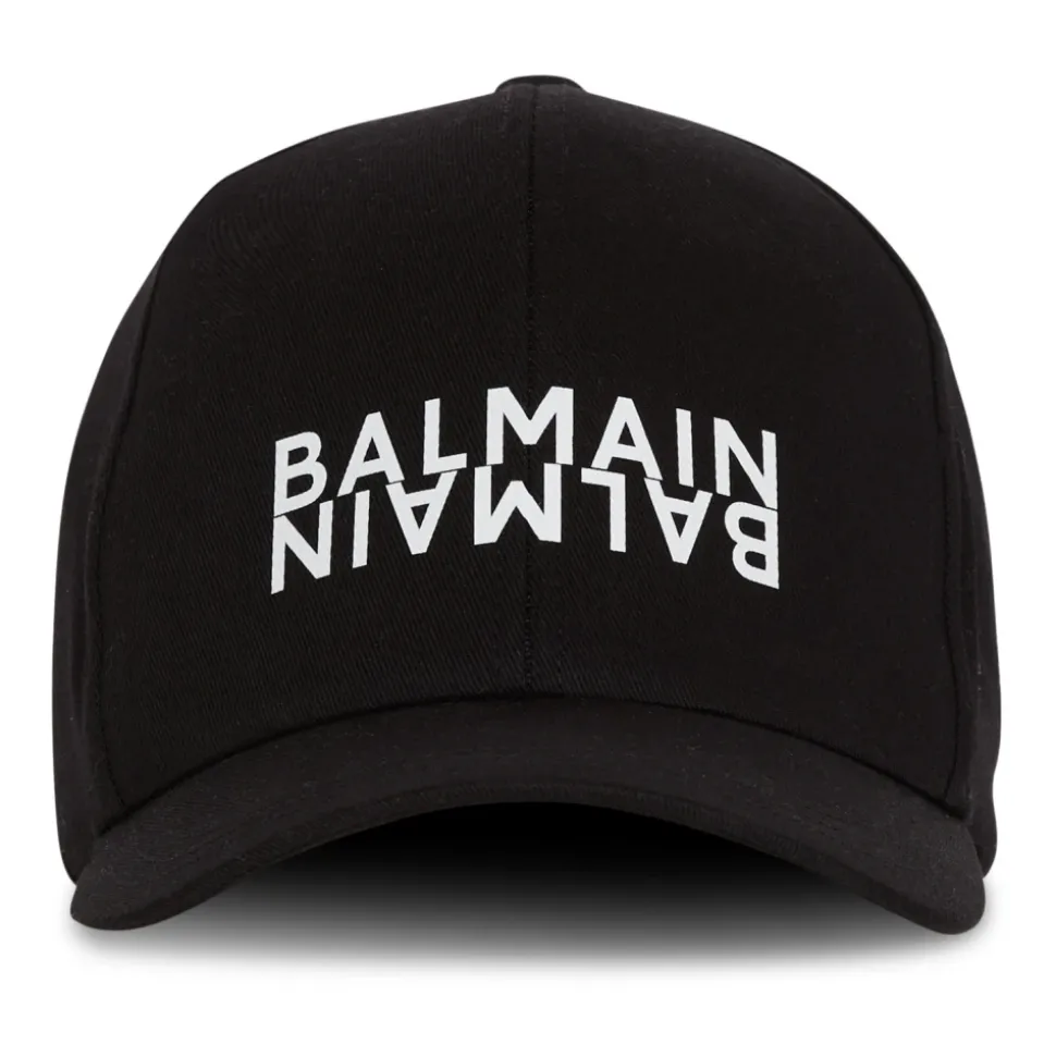 Casquette en coton avec imprimé