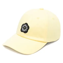 Casquette en Coton Fleur Brodé