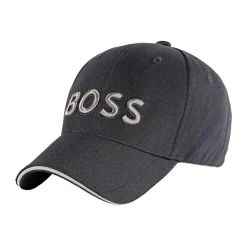 Casquette en piqué stretch avec logo 3D brodé