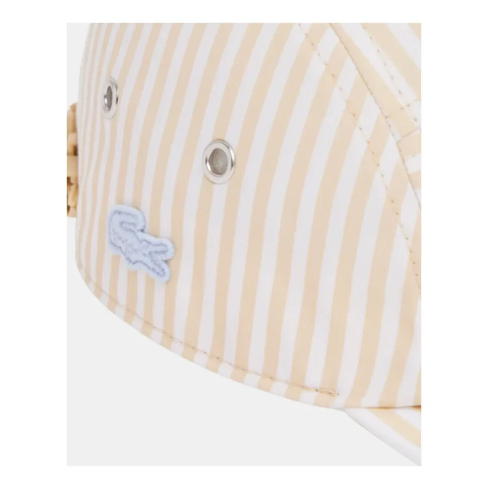 Casquette à rayures -
