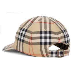 Casquette tartan avec visière
