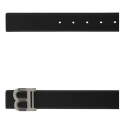 Ceinture B en Cuir Lisse