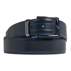 Ceinture en cuir avec boucle à ardillon