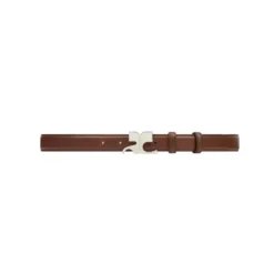 Ceinture en cuir grainé