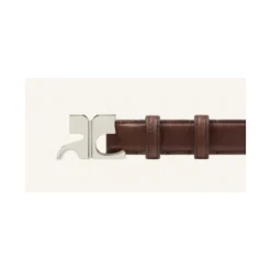 Ceinture en cuir grainé