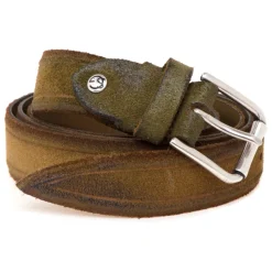 Ceinture en daim effet vintage