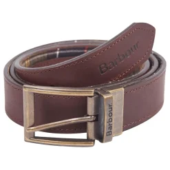 Ceinture réversible en cuir tartan MAC0364TN11