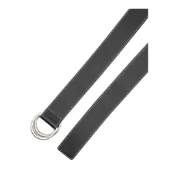 Ceinture Souple en Cuir avec Double Boucle 35 mm
