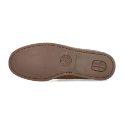 Chaussure en Cuir Marron à Enfiler pour Homme