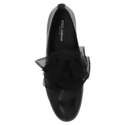Chaussures avec application en tulle