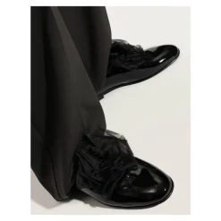 Chaussures avec application en tulle