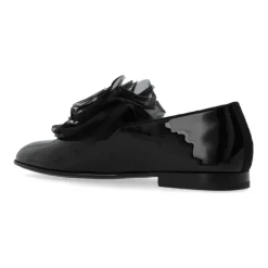 Chaussures avec application en tulle