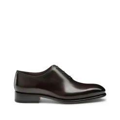 Chaussures Derby classiques en cuir noir