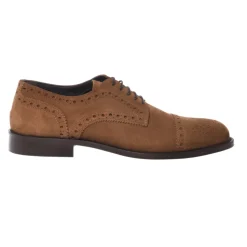 Chaussures à lacets en daim