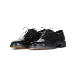Chaussures Oxford en cuir avec inserts élastiques