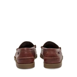 Chaussures Plates Style Mocassin Marron