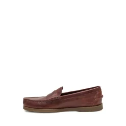 Chaussures Plates Style Mocassin Marron