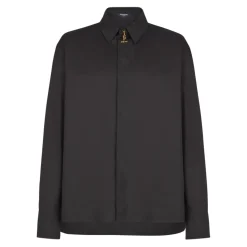 Chemise Asymétrique en Popeline