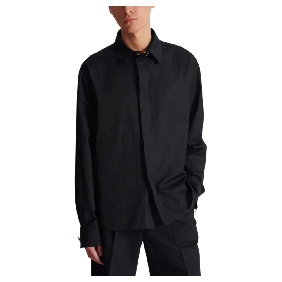 Chemise Asymétrique en Popeline