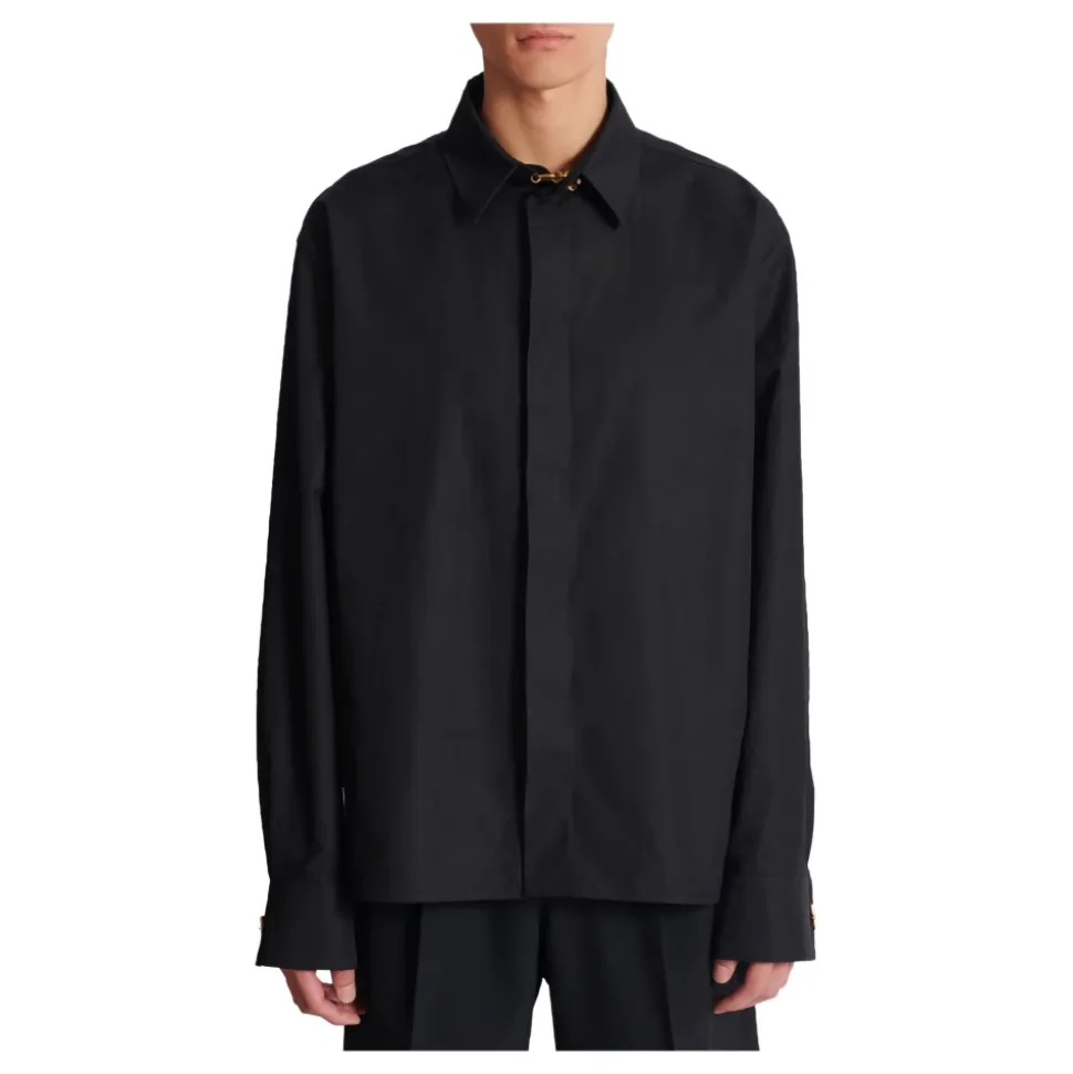 Chemise Asymétrique en Popeline