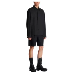 Chemise Asymétrique en Popeline