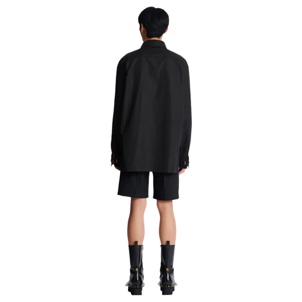 Chemise Asymétrique en Popeline