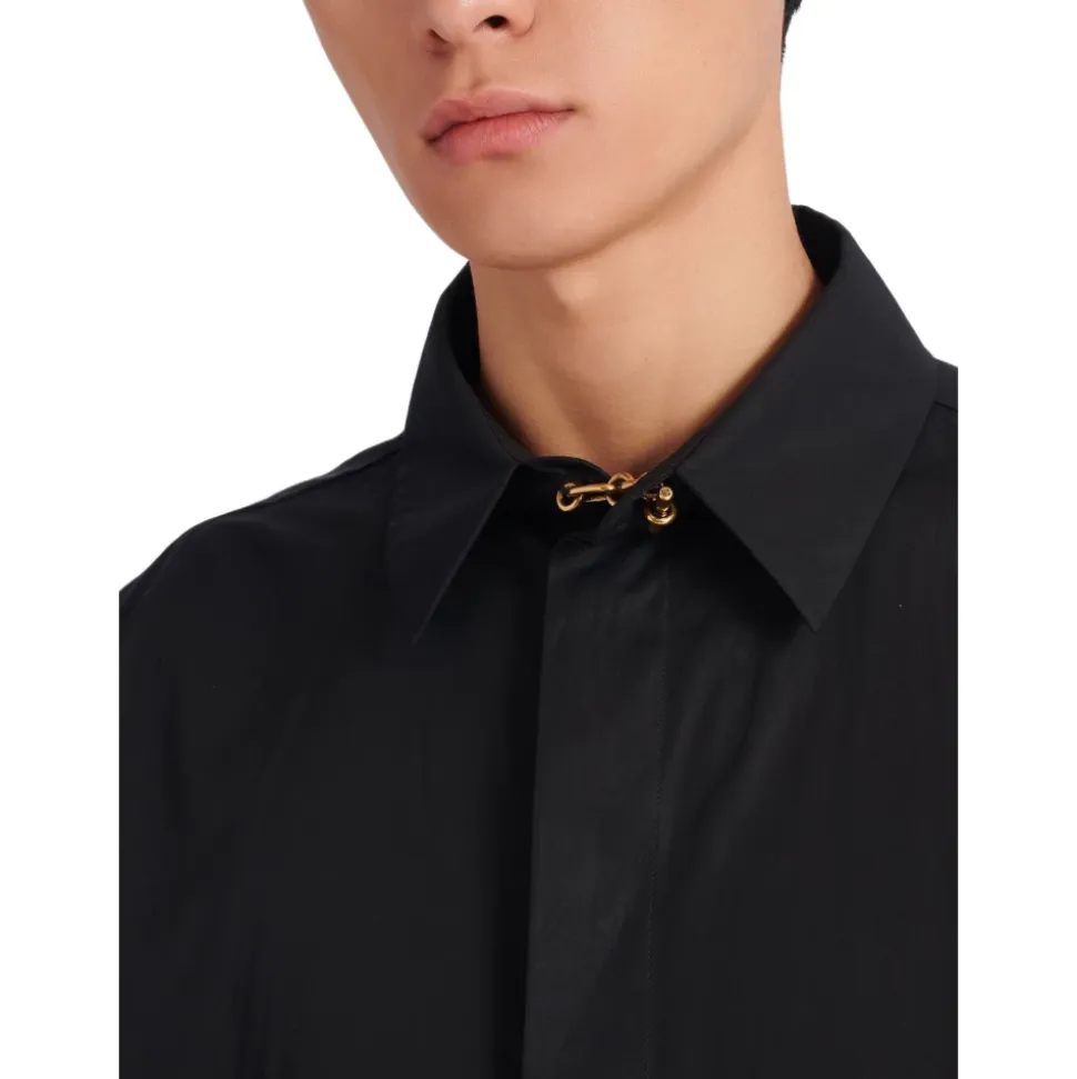 Chemise Asymétrique en Popeline