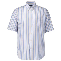 Chemise Beige à Manches Courtes