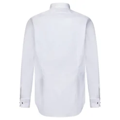 Chemise Blanche en Coton avec Broderie