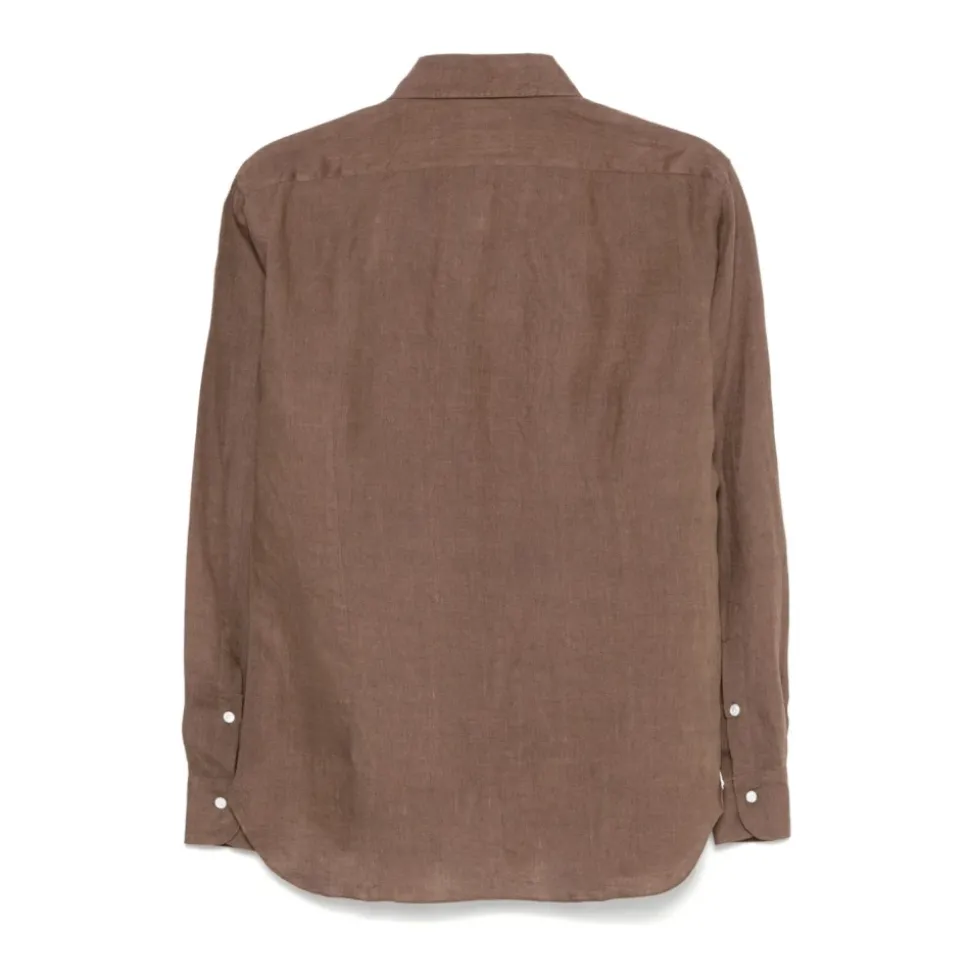 Chemise Casual Marron