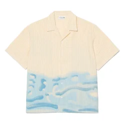 Chemise Crocodile Rayée Coupe Décontractée