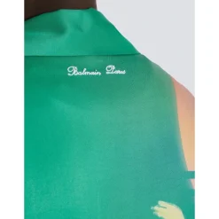 Chemise de pyjama à imprimé palmier
