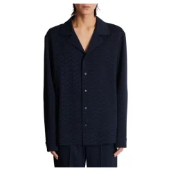 Chemise de pyjama jacquard Labyrinth