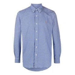 Chemise de Sport à Manches Longues Bleue
