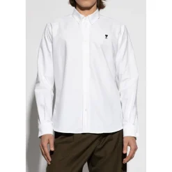 Chemise en coton avec logo